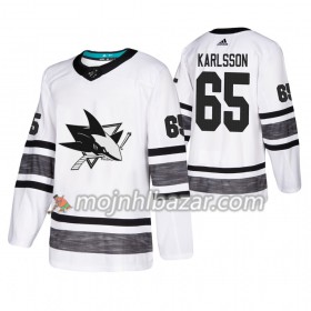 Dresovi San Jose Sharks Erik Karlsson 65 2019 All-Star Adidas Bijela Authentic - Muške